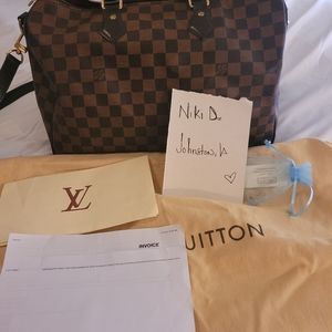 LV SPEEDY DAMIER EBENE 35